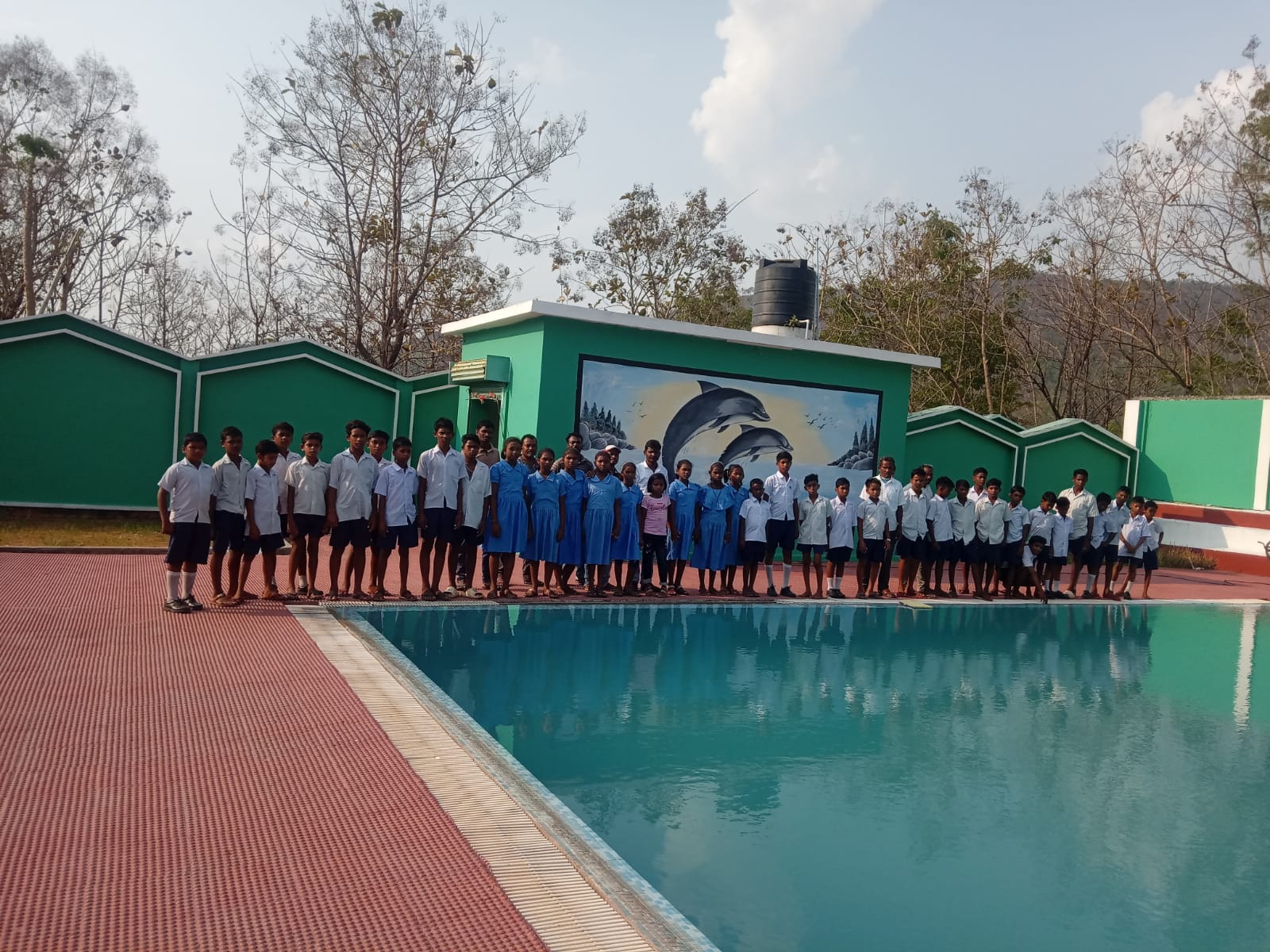 Student Exposer Visit from Ashram School Nehrupanga Chandrapur to GIETU-7